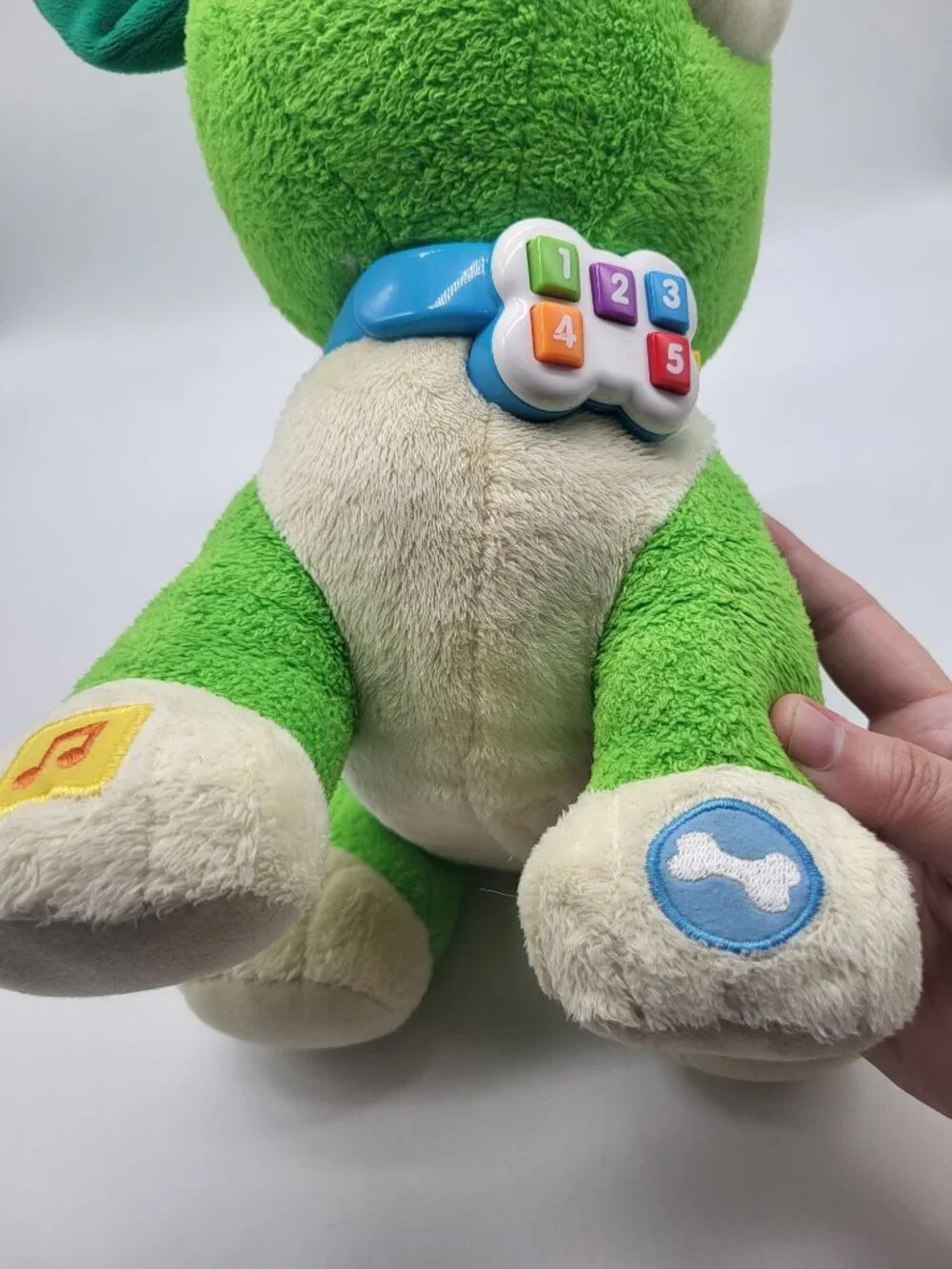 Leap Frog Read With Me Scout Interactive Plush Dog Puppy Tested/Works